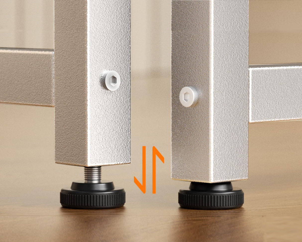 Casaottima 32 Inch Small Computer Desk for Home Office, Study Writing Table for Small Spaces, Simple Modern Desk with Headphone Hooks, Pure White Casaottima