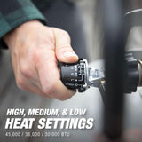 Mr. Heater MH540T 540-Degree 45,000 BTU Radiant Tank Top Portable Propane Heater For Sporting Events, Hunting, Fishing, Camping, Tailgating & Porches Mr. Heater