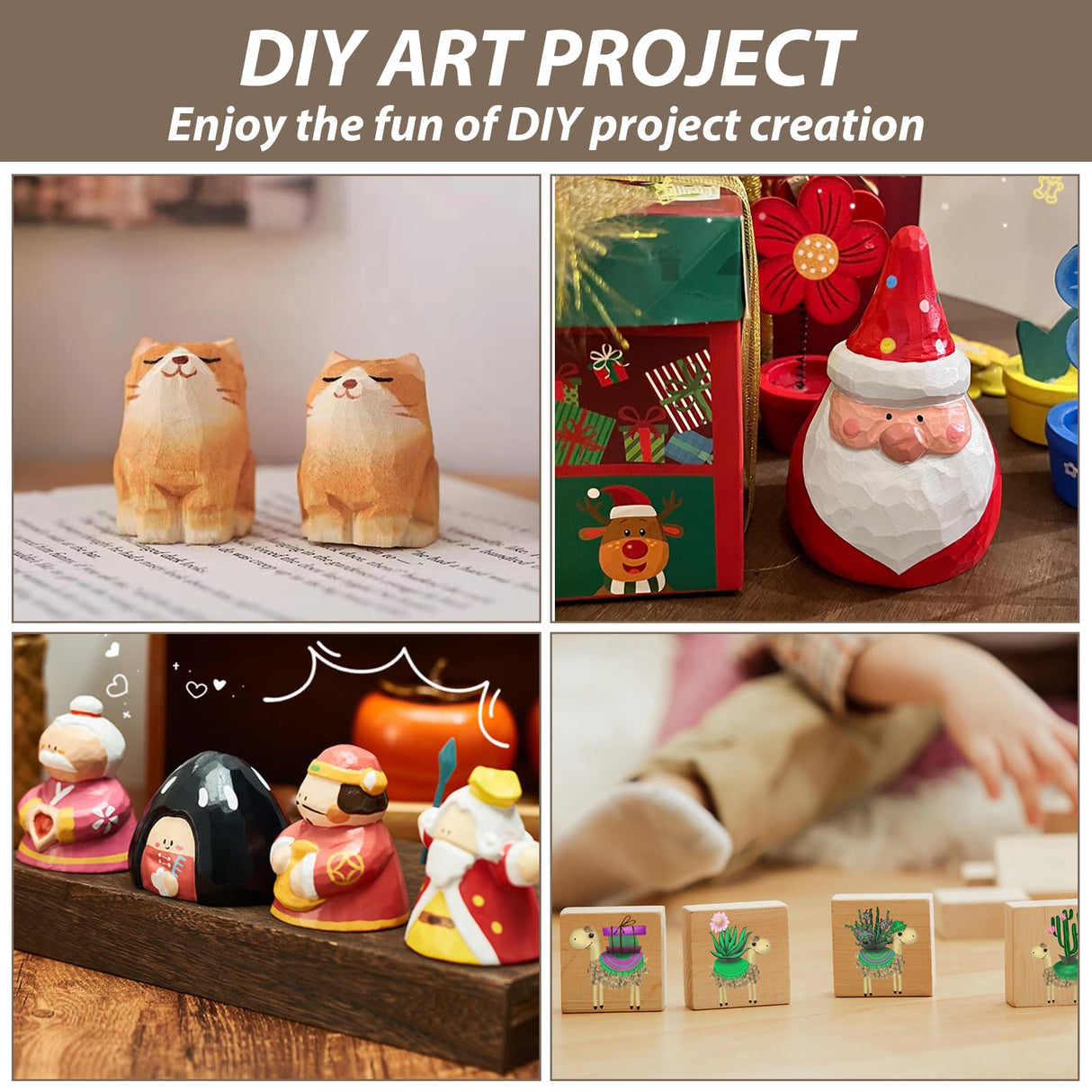 ABuff Basswood Carving Blocks 24 PCS Wood Blocks for Carving, Basswood for Wood Carving Wood, Unfinished Wood Blocks for Beginner or Expert Carvers and Whittling ABuff