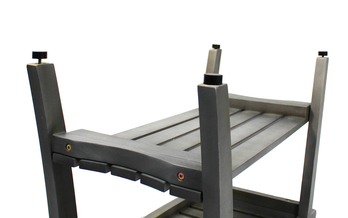 30 Inch, Teak Shower Bench, Teak Shower Stool, Shower Benches for Inside Shower, Teak Bench Shower, Teak Shower Seat, Wooden Shower Bench EcoDecors