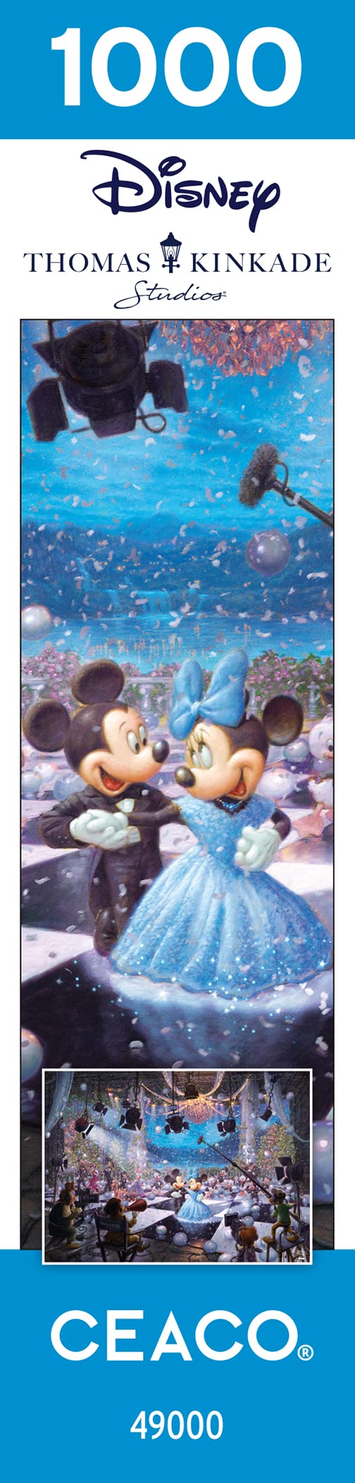 Ceaco - Disney's 100th Anniversary - Thomas Kinkade - 100th Anniversary Celebration - 1000 Piece Jigsaw Puzzle Ceaco