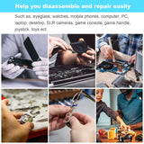 Precision Screwdriver Set, 25 PCS Small Screwdriver Set Magnetic, with Torx Flathead Phillips Star Pentalobe Y Screwdrivers, ESD Tweezers for Eyeglass Watchmaker Computer PC Electronic Laptop Jewelers TEELLA