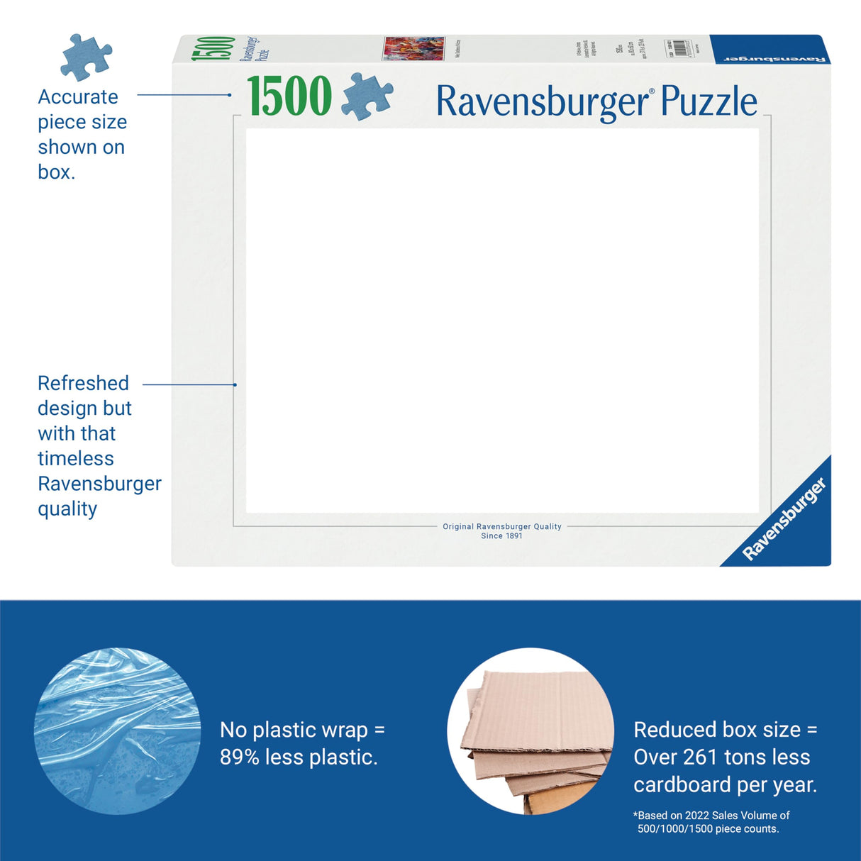 Ravensburger Wordsmith's Bookshop 1500 Piece Jigsaw Puzzle for Adults - 12000728 - Handcrafted Tooling, Made in Germany, Every Piece Fits Together Perfectly Ravensburger