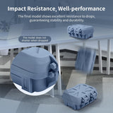 ANYCUBIC Water Washable ABS-Like 3D Printer Resin, High Toughness and Durability, High Precision and Easy to Post-Process, Low Odor, Wide Compatibility (Grey+Grey, 2kg) ANYCUBIC