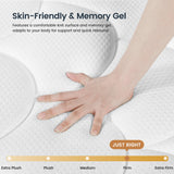 LETMOON California King Mattress, 12 Inch Gel Memory Foam Hybrid Mattress Cali King Size Bed in a Box, Pressure & Pain Relief, Firm, Individual Pocket Spring, Edge Support, CertiPUR-US LETMOON