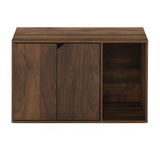 Furinno Peli Litter Box Enclosure, Columbia Walnut Furinno