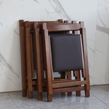 COMUHOME Folding Dining Chairs with Padded Seat Lightweight sillas para Fiestas,2 Pack Folding Chair for Dinner,Party Wedding,Picnic Event, 196LB Weight Capacity(Walnut) COMUHOME