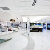 Armstrong Ceiling Tiles; 2x4 Ceiling Tiles - 10 pcs White Ceiling Tiles; Acoustic Ceilings for Suspended Ceiling Grid; Dune Second Look 2712 Armstrong