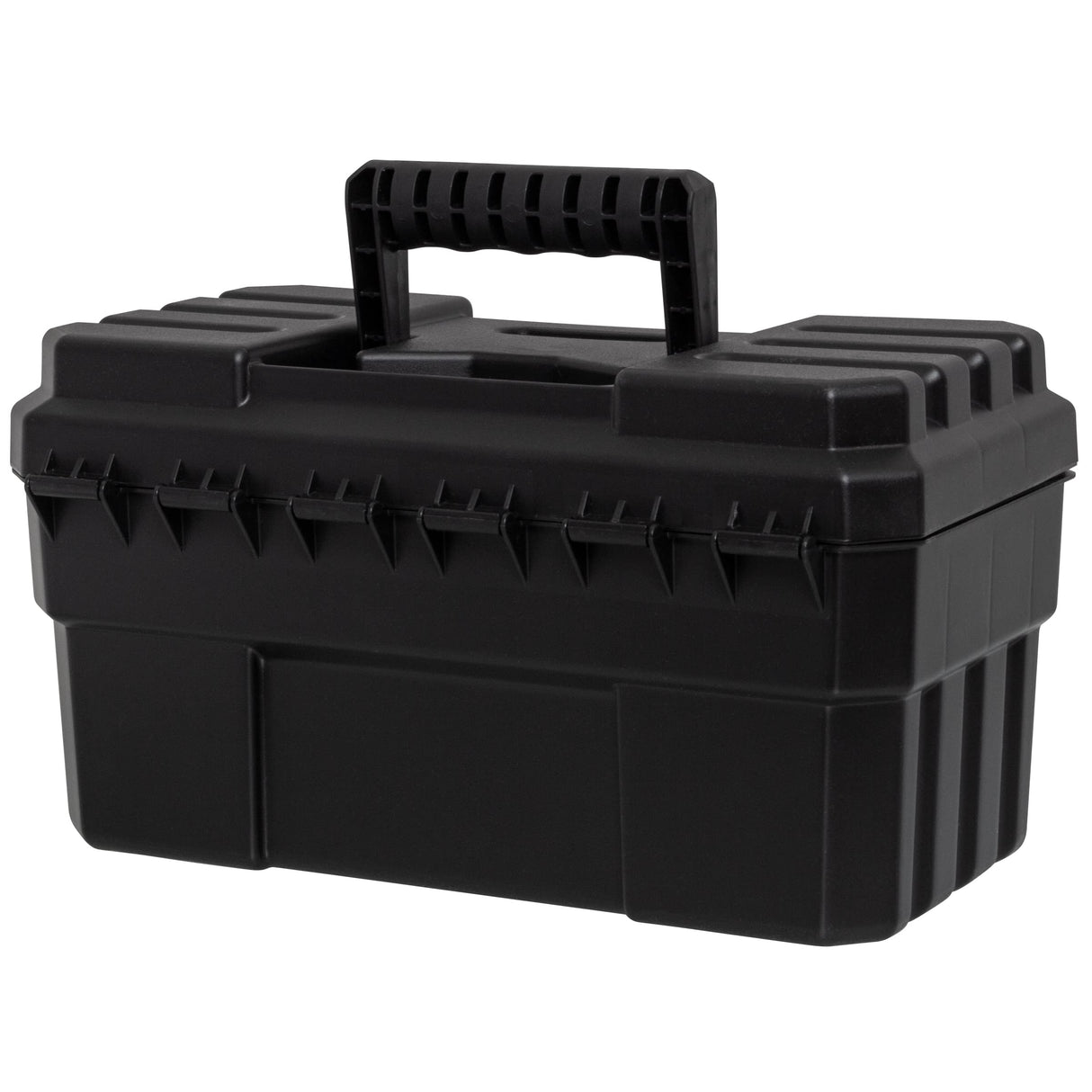 Akro-Mils 09514 ProBox 14-Inch Plastic Toolbox for Tools, Hobby or Craft Storage Toolbox with Removable Tray, 14-Inch x 8-Inch x 8-Inch, Black Akro-Mils