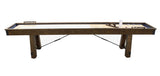 Hathaway Cheyenne 12' Shuffleboard Table, Rustic Oak (BG50354) Hathaway