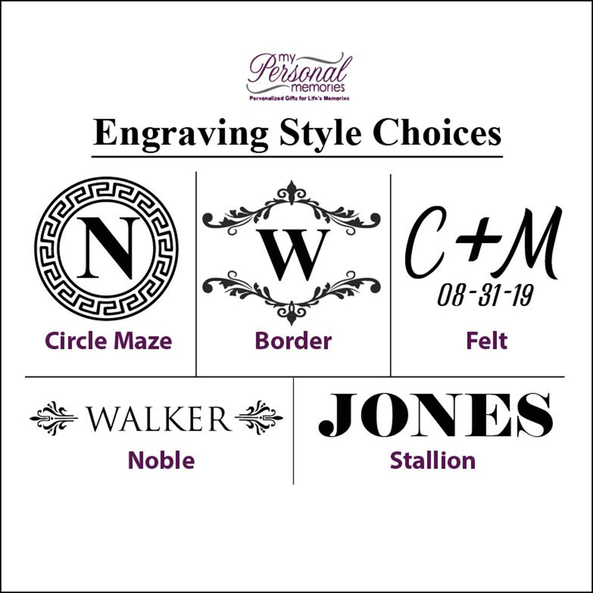 Custom Personalized Wooden Napkin Ring Holders for Home, Holidays, Party, Dinner (6) My Personal Memories