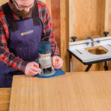 Rockler Convertible Benchtop Router Table – Convertible Routers for Woodworking Fits Most Routers – Unique Base Design Router Table – Benchtop Wood ROCKLER