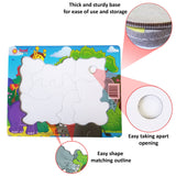 Just Smarty Preschool Puzzles for Toddlers 2-4 Set of 2 | Fun Shapes Ocean Puzzle and Zoo Puzzle 7 Pieces Each with Tray | Kids Puzzles Ages 2-4 | Educational and Learning Puzzles Kindergarten Level 2 Just Smarty