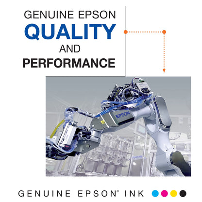 EPSON 410 Claria Premium Ink Standard Capacity Photo Black & Color Combo Pack (T410520-S) Works with Expression Premium XP-530, XP-630, XP-640, XP-7100, XP-830