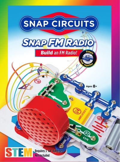 STEM Toy Radio KIT | for Kids 8+ yrs | Electronics KIT | Science KIT for Kids | DIY STEM KIT | SNAP Circuits STEM