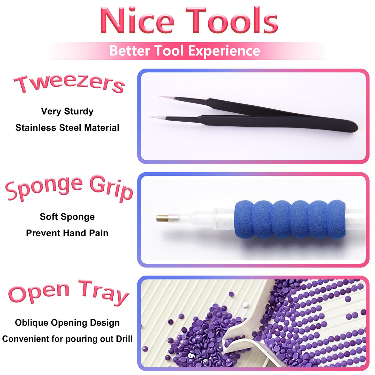 Huacan 5D Diamond Painting Kit Mandala Diamond Art Kits for Adults Full Square Drill Flower DIY Paint with Diamonds Art Craft Home Decor 11.8x11.8in Huacan