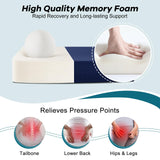 Basic Beyond Outdoor Chair Cushions Set of 2, Waterproof Outdoor Cushions with Ties, Square Corner Patio Furniture Cushions, 18.5"x16"x3", Navy Basic Beyond