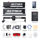 P1 Laser Engraver, 20W Output Laser Cutter, 130W Laser Engraving Machine, DIY CNC Laser Cutter and Engraver Machine for Wood, Metal, Acrylic, Leather etc. ACMER