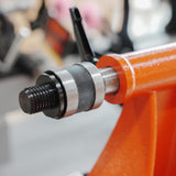 BMWOOD Woodturning Live Tailstock Chuck Adapter to 1" x 8TPI Thread with #2 Morse Taper Mount BMWOOD