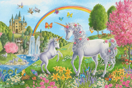 Ravensburger Prancing Unicorns 24 Piece Giant Floor Puzzle for Kids - 03043 - Every Piece is Unique, Pieces Fit Together Perfectly Ravensburger
