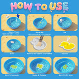 QANIY Magic Water Elf Toy Kit with 20 Magic Gels and 24 Shape MoldsMagic Water Elf, Aqua Fairy, Magic Water Gel Kit, DIY Squishy Maker Kit, Magic Water Art Kit Favors, Kids Crafts Ages 4-8 QANIY