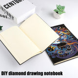 DIY Diamond Painting Notebook Kit, Enchanted World, Special Shaped Diamond Art Notebook Journal Sketchbook for Writing & Drawing Focart