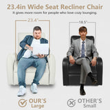 cinkehome Wall Hugger Power Recliners for Small Spaces, Electric Recliners with USB, Modern RV Recliner Chair for Living Room, Apartment cinkehome