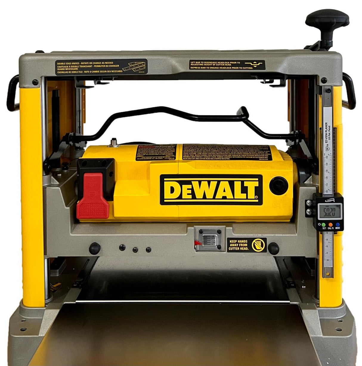 iGaging EZ-View Digital Planer Readout DRO for Portable Planer - Planer Accessories Kit for Dewalt 734 735 and More! IP54 Dust and Moisture Protection (35-600-P6 iGaging