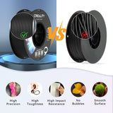 Creality TPU Filament Black, Flexible 3D Printer Filament 1.75mm for Airless Basketball, 95A Shore Hardness Good Layer Bonding Performance Dimensional Accuracy +/- 0.03 mm for Most FDM 3D Printers,1kg Creality