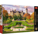 Trefl Schwerin Castle, Germany 1000 Jigsaw Puzzle Premium Plus Photo Odyssey 27"x19" Unique Photographic Series, Perfect Matching of Elements, for Adults and Children from 12 Years Old Trefl