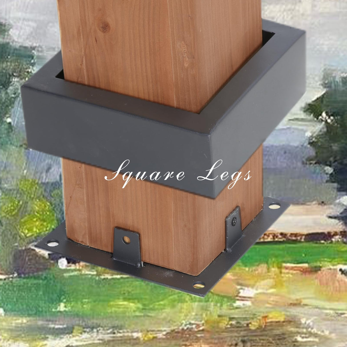 Meetleisure 13' x 15' Double Hardtop Gazebo - Outdoor Thermal Transfer Wood-Looking Aluminum Gazebo with Double Hardtop, Privacy Curtains and Mosquito Nettings Included, for Patio, Garden, Backyard MeetLeisure