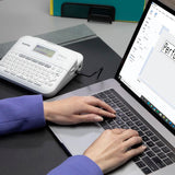 Brother P-Touch PT-D410 Home / Office Advanced Label Maker | Connect via USB to Create and Print on TZe Label Tapes up to ~3/4 inch, White Brother