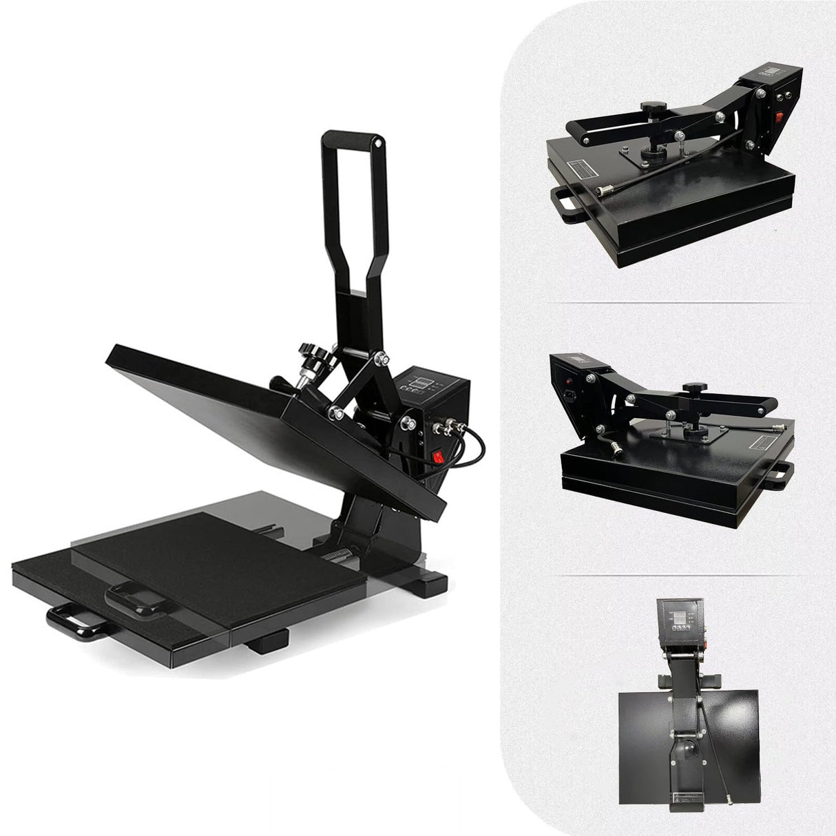 Digital Heat Press Machine, 16x20 inch Heat Press for t Shirts, Fast Heating for Heat Sublimation and Heat Vinyl Transfer Machine SDKEHUI