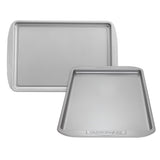 Farberware Nonstick Bakeware Set, Nonstick Cookie Sheets / Baking Sheets - 2 Piece, Gray Farberware