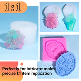 JDiction Silicone Mold Making Kit, 160OZ Super Elastic Liquid Silicone for Mold Making with Pigment Paste, Fast Cure Flex Silicone Rubber for Casting Resin Molds and Detail Molds(10A) JDiction