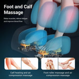 Massage Chair, 14 Massage Points Full Body Massage Chair, Zero Gravity Extra Large Shiatsu Recliner w/Lumbar & Calf Heating, 20 Auto Modes, Air Compression, Bluetooth Speaker, Touch Screen Controller Mazzup