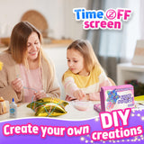 Gifts for Kids, Arts and Crafts for Kids Girls Ages 8-12, 3D String Art Kit for Kid, Light Up String Toys, Birthday Gifts for Girls Ages 8-12 ZOOI