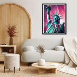 DIY 5D Diamond Painting Kits for Adults The Statue of Liberty Famous Places of The World Diamond Painting Diamond Art Kits Gem Art Kits for Gift Home Wall Decor 12x16 inch EATUKYIC
