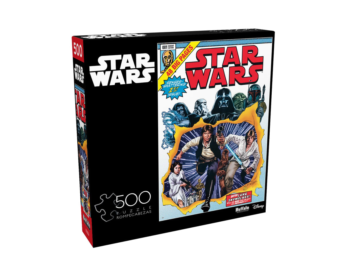 Buffalo Games - Star Wars - Senses Shattering - 500 Piece Jigsaw Puzzle for Adults -Challenging Puzzle Perfect for Game Nights - Finished Size is 21.25 x 15.00 Buffalo Games