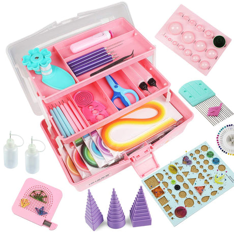 IMISNO Paper Quilling Kit - Quilling Tools and Supplies, Paper Strips IMISNO