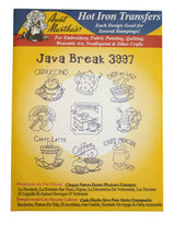 Aunt Martha's Iron On Transfer Patterns for Stitching, Embroidery or Fabric Painting, Patterns for Tea Towels/Kitchen Decor, Set of 5 Aunt Martha's