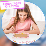 ZALIAFEI 3PCS Mosaic Photo Frame Craft Kit, DIY Crafts Crafts for Girls 8-12, Arts and Crafts Gifts for 10 Year Old ZALIAFEI