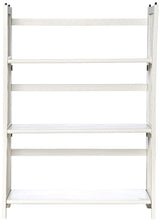 Casual Home 3-Shelf Folding Stackable Bookcase (27.5" Wide)-White Casual Home