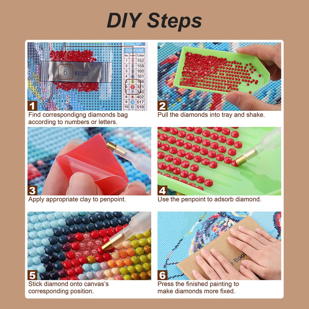 hill froeistung Ghost Diamond Art Painting Kits for Adults,Forest Diamond Art for Beginners, 5D DIY Full Drill Round Gem Art Craft Home Wall Decor Gift 12x12 inch hill froeistung