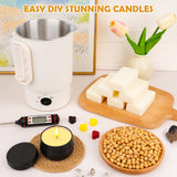 Candle Making Kit for Adults, DIY Soy Candles Making Supplies for Beginners, Complete Candle Kit for Starter, Perfect as Home Decoration Party Gift KIYTARBOO