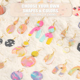 Patemby 184PCS Polymer Clay Earring Making Kit for Art Crafts Gifts Teen Girls and Adults, Ages 12+ DIY Polymer Clay Earring Jewelry Craft Making Gift Set Patemby