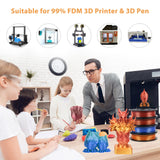 iSANGHU 4Packs Gradient Silk PLA 3D Printer Filament Bundle, Multicolor Changing 1.75 PLA Filament Bundle with Silk Shiny Surface, 3D Printing Filament for Most 3D Printers 250G/0.55lb*4 Sets iSANGHU