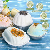 JUYRLE Bath Bomb Making Kit- 23Pcs DIY Bath Bombs for Women, Make Your Own SPA Products, Soap Making Kit with Stainless Steel Molds, Bath Foam, Bath & Bathing Shower Accessories Gifts for Girls Women JUYRLE