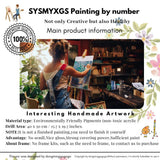 SYSMYXGS Painting by Number Kits for Adult Beginner DIY Acrylic Painting with Paint Brushes PigmentDrawing Paintwork on Oil Canvas,Home Wall Decoration — The Blue boy 1770, by Thomas Gainsborough SYSMYXGS