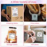 Phomemo Bluetooth Thermal Label Printer, 241BT 4X6 Wireless Shipping Labels Printer for Small Business, Pink Label Printers for Shipping Package, Compatible with iPhone, Android, Amazon, Shopify, USPS Phomemo